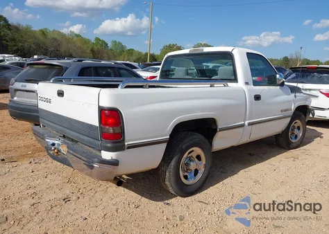 1997 Dodge Ram 1500 Lt из США, поврежденный, VIN 1B7HC16Y0VS176345